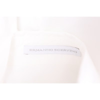 Ermanno Scervino Oberteil aus Baumwolle in Weiß