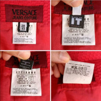 Gianni Versace Jupe en Coton en Rouge