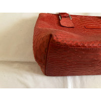 Tosca Blu Umhängetasche aus Leder in Rot