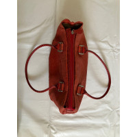 Tosca Blu Umhängetasche aus Leder in Rot
