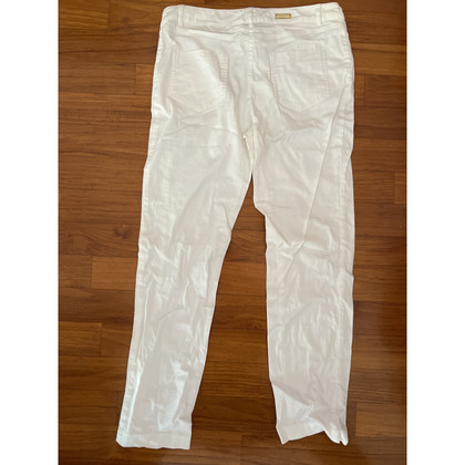 Roberto Cavalli Trousers Cotton in White