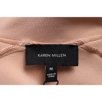 Karen Millen Stretch Blazer in Nude