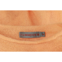 Turnover Knitwear in Orange