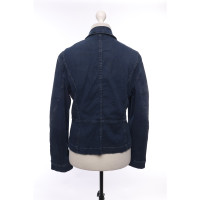 Trussardi Jacket/Coat Cotton in Blue