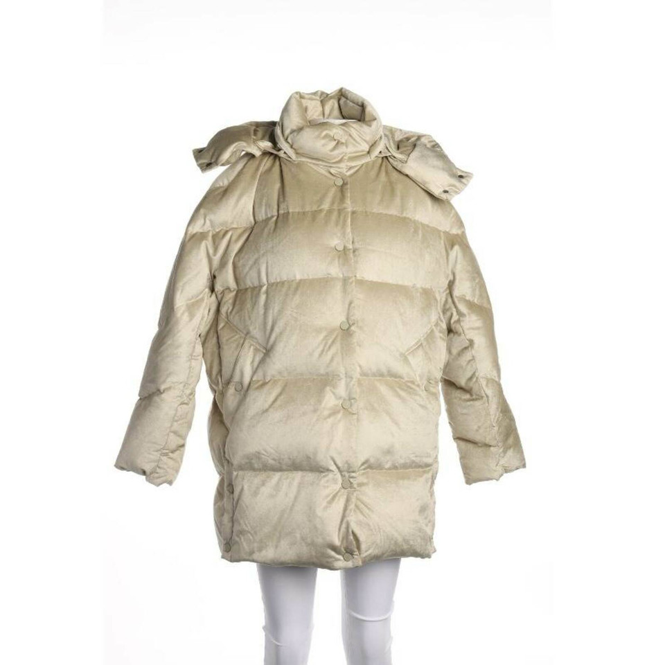 Woolrich Giacca/Cappotto in Cotone in Bianco