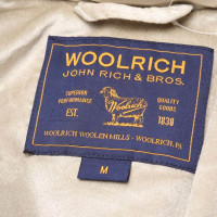 Woolrich Giacca/Cappotto in Cotone in Bianco