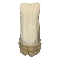 Moschino Kleid aus Seide in Weiß