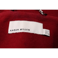 Karen Millen Giacca/Cappotto in Cotone in Rosso