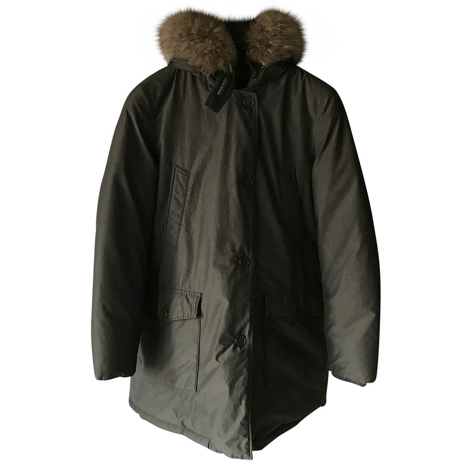 Woolrich Jas/Mantel in Groen