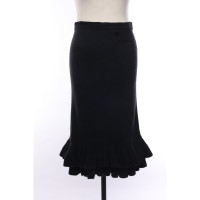 Chanel Skirt Cashmere in Black