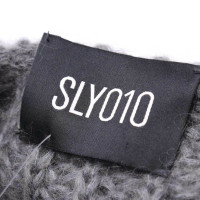 Sly 010 Oberteil aus Wolle in Grau