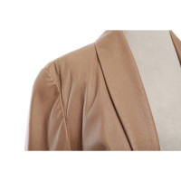 Joop! Jacket/Coat Leather in Beige