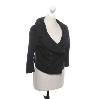 L'autre Chose Jacket/Coat Cotton in Black