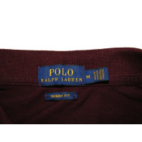 Polo Ralph Lauren Top en Coton en Bordeaux