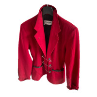 Jean Paul Gaultier Blazer Cotton in Red