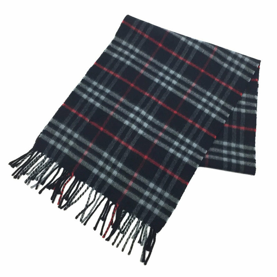 Burberry Scarf/Shawl Cotton in Blue