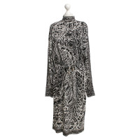 Leonard Silk dress with pattern