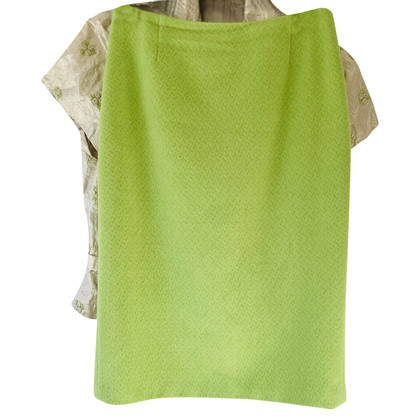 Escada Skirt Wool in Green