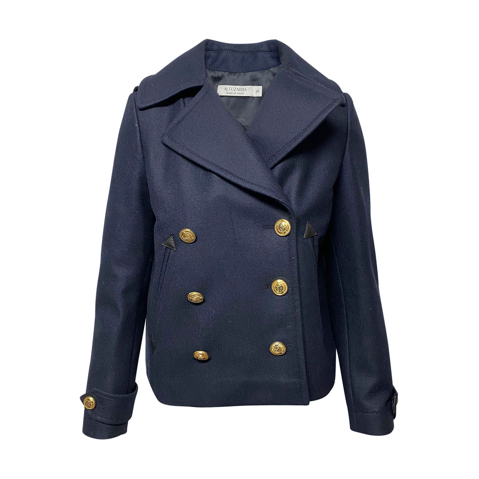 Altuzarra Jacket/Coat Cotton in Blue