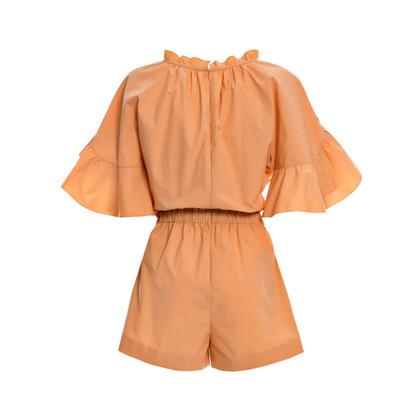 Genny Jumpsuit Cotton in Orange