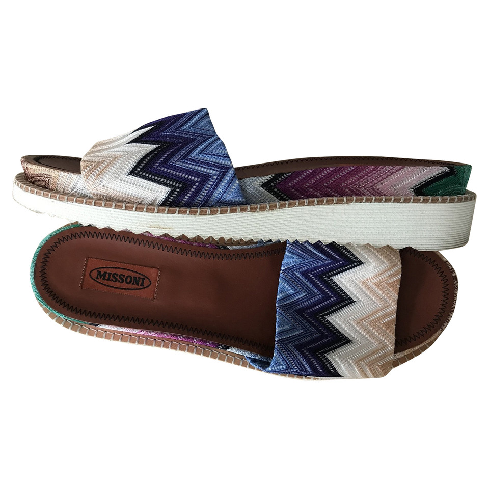 Missoni Mules with pattern