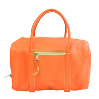 Chloé Handtasche aus Leder in Orange