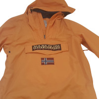 Napapijri Jacket/Coat in Orange