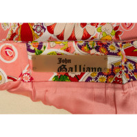 John Galliano Skirt Cotton in Pink