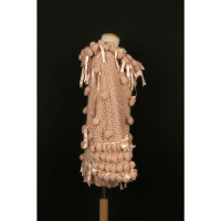 John Galliano Top Wool in Pink