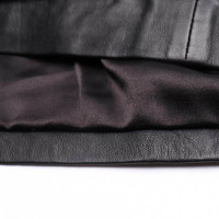 Arma Skirt Leather in Black