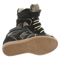 Isabel Marant Etoile Trainers Suede in Black