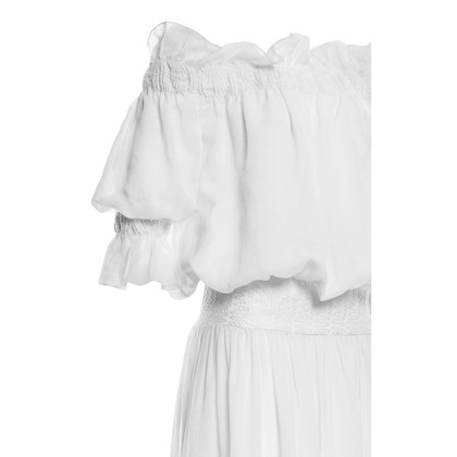 Genny Vestito in Cotone in Bianco