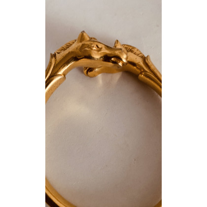 Hermès Bracelet/Wristband Silvered in Gold