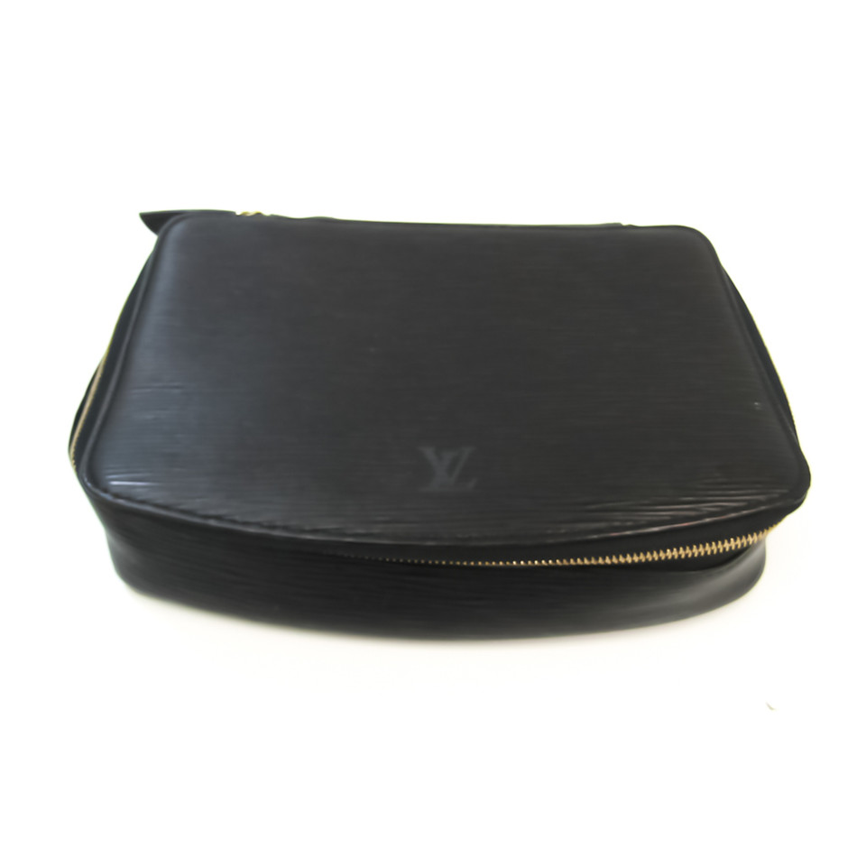 Louis Vuitton Pochette Monte Carlo Leather in Black