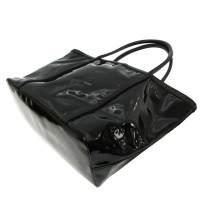 Dolce & Gabbana Tote Bag aus Lackleder in Schwarz
