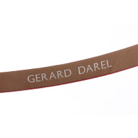 Gerard Darel Gürtel aus Leder in Rot