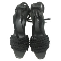 Helmut Lang Sandals Leather in Black
