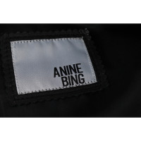 Anine Bing Jacke/Mantel aus Leder in Schwarz