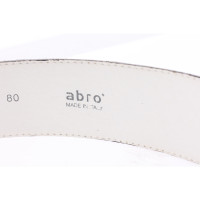 Abro Belt Leather in Cream
