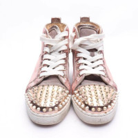 Christian Louboutin Sneakers aus Leder in Rosa / Pink