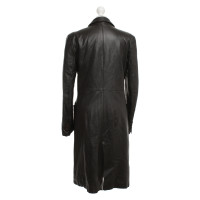 Other Designer T-Store Trussardi - Leather coat in brown