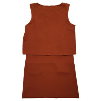 Ganni Robe en Viscose en Marron