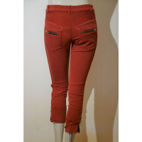 Isabel Marant Etoile Jeans Cotton in Red