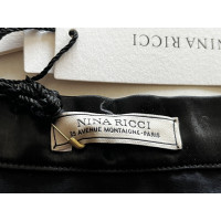 Nina Ricci Skirt Silk in Black