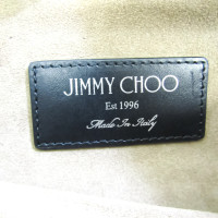Jimmy Choo Derek Clutch aus Leder in Blau