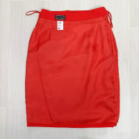 Gianni Versace Skirt Wool in Red