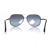 Chanel Sunglasses Leather in Black