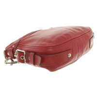 Coach Leather Handbag in Red
