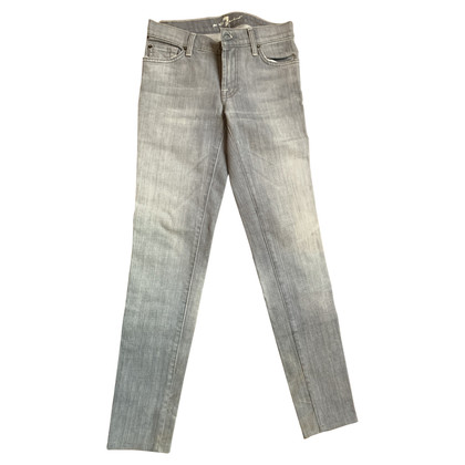 7 For All Mankind Trousers Jeans fabric in Grey