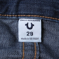 True Religion Jeans shorts in blauw